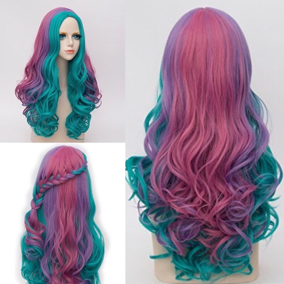 fashiondeityshair Accessories - 🦄FELAH ARIEL🧜🏾‍♀️BLUES COSPLAY FESTIVAL WIG NEW